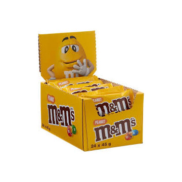 M&M Geel Pinda 24 st