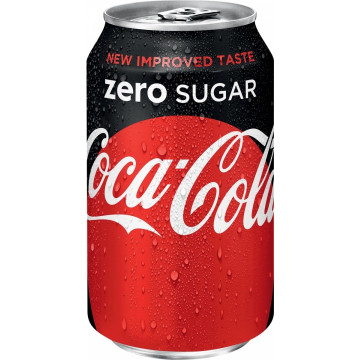 Cola ZERO blik Dikke 33cl