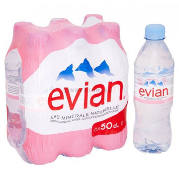 Evian 50 cl  PET