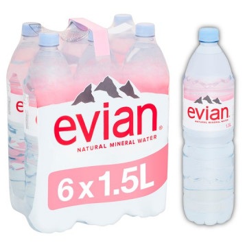 Evian 1.5liter