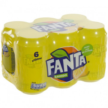 Fanta blik 33cl LEMON 