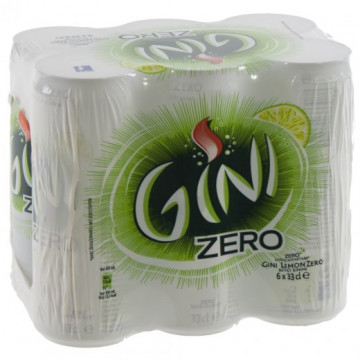 Gini ZERO Blik 33 cl 24 stuks